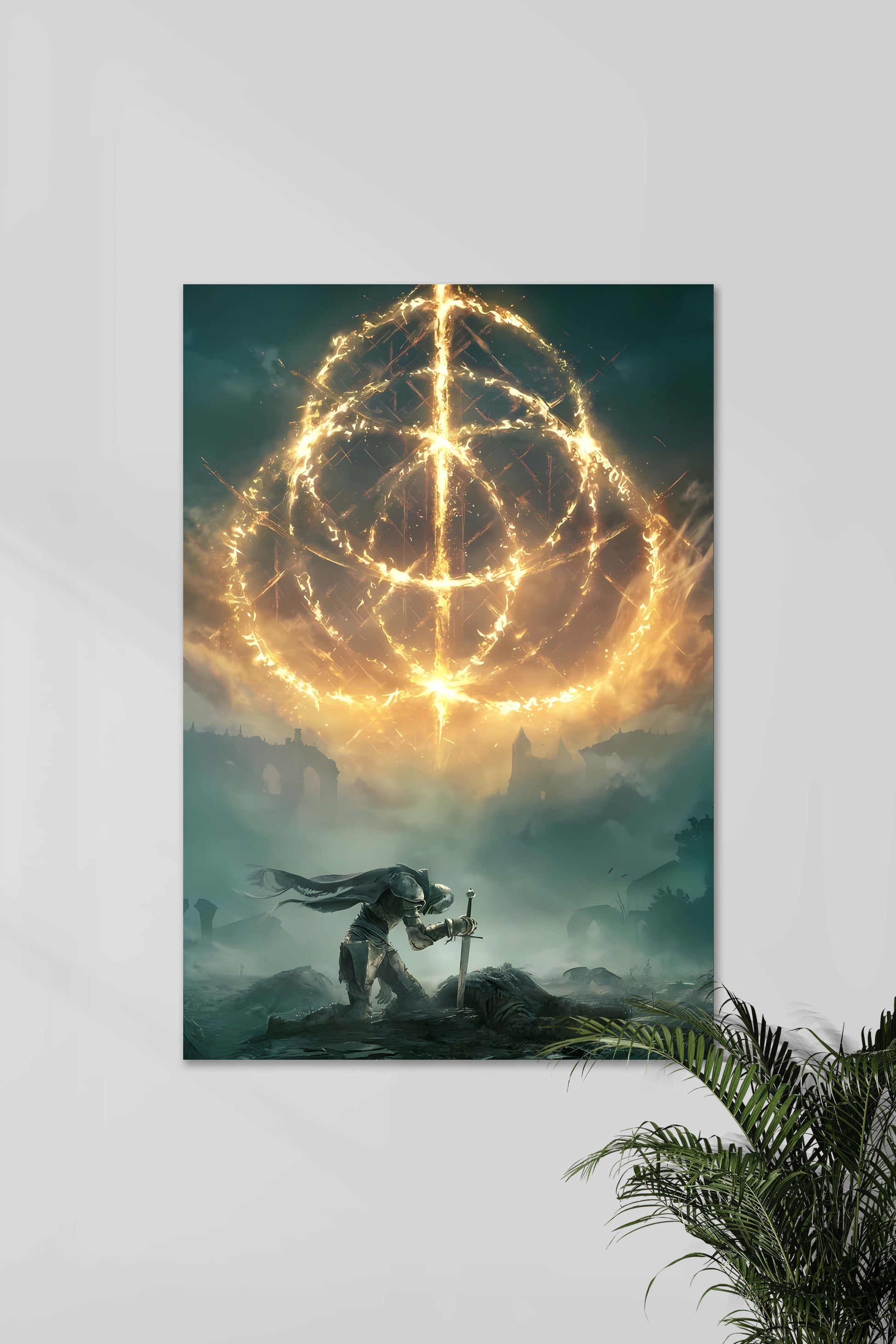 Gold Phase | Game Poster | Wanddecoratie | Muurdecoratie | ELDEN RING #01 | Posters voor Kamer