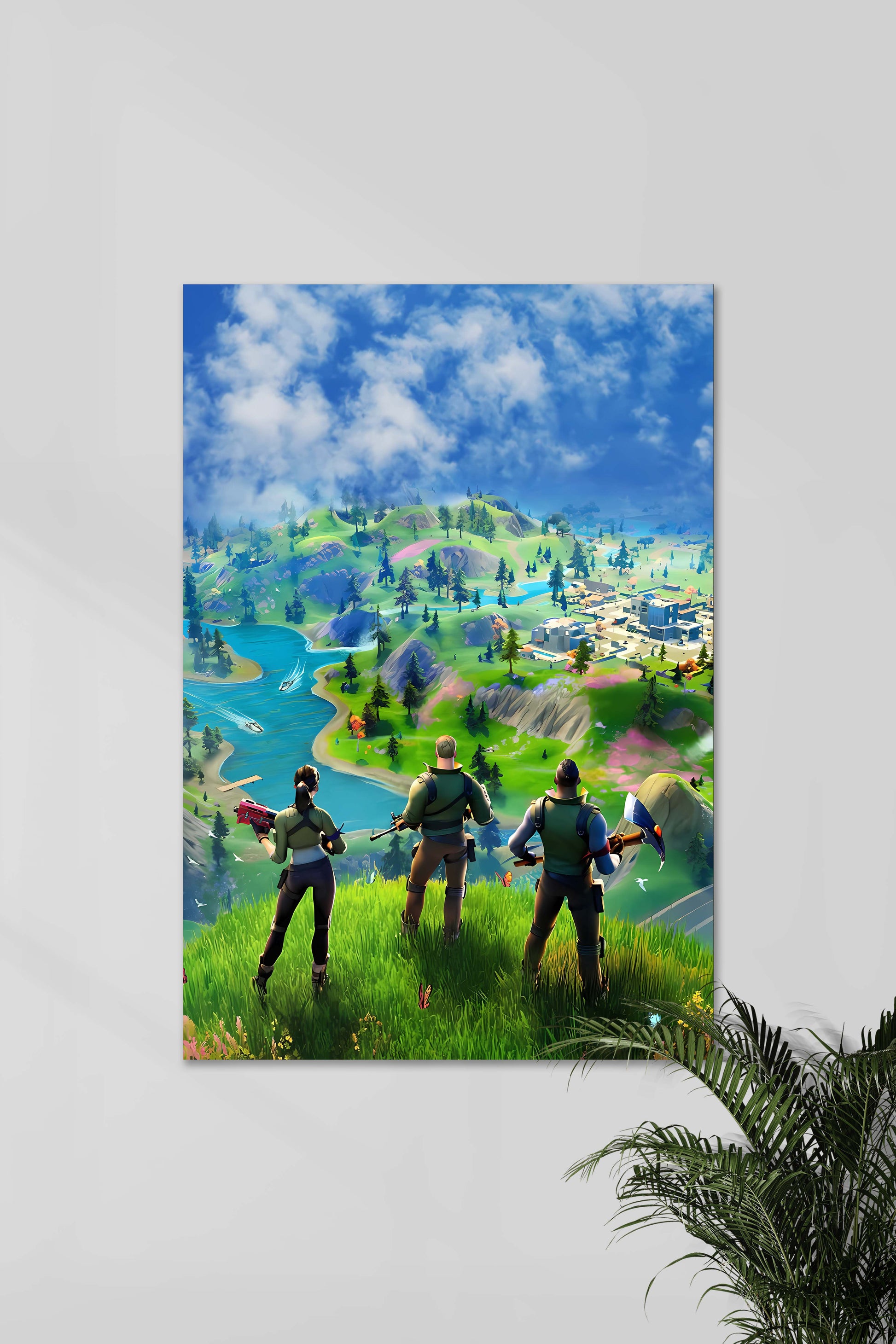 Fortnite Battle Royal | Muurdecoratie Poster | Fortnite #01 Wanddecoratie Kunst | Game Posters
