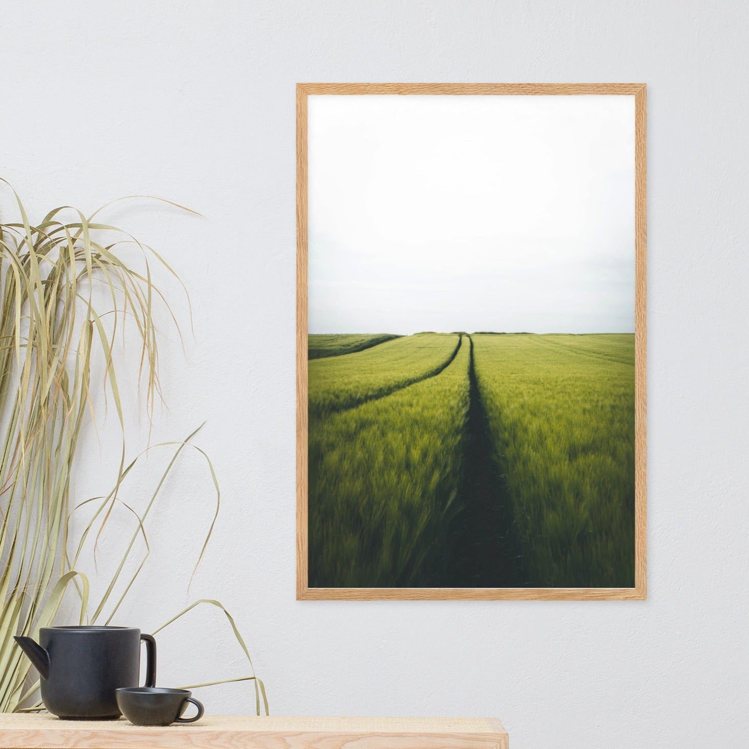 Gerstenfeld Barley Field | Wanddecoratie | Muurdecoratie | Posters | Schilderijen | Canvas Kunst
