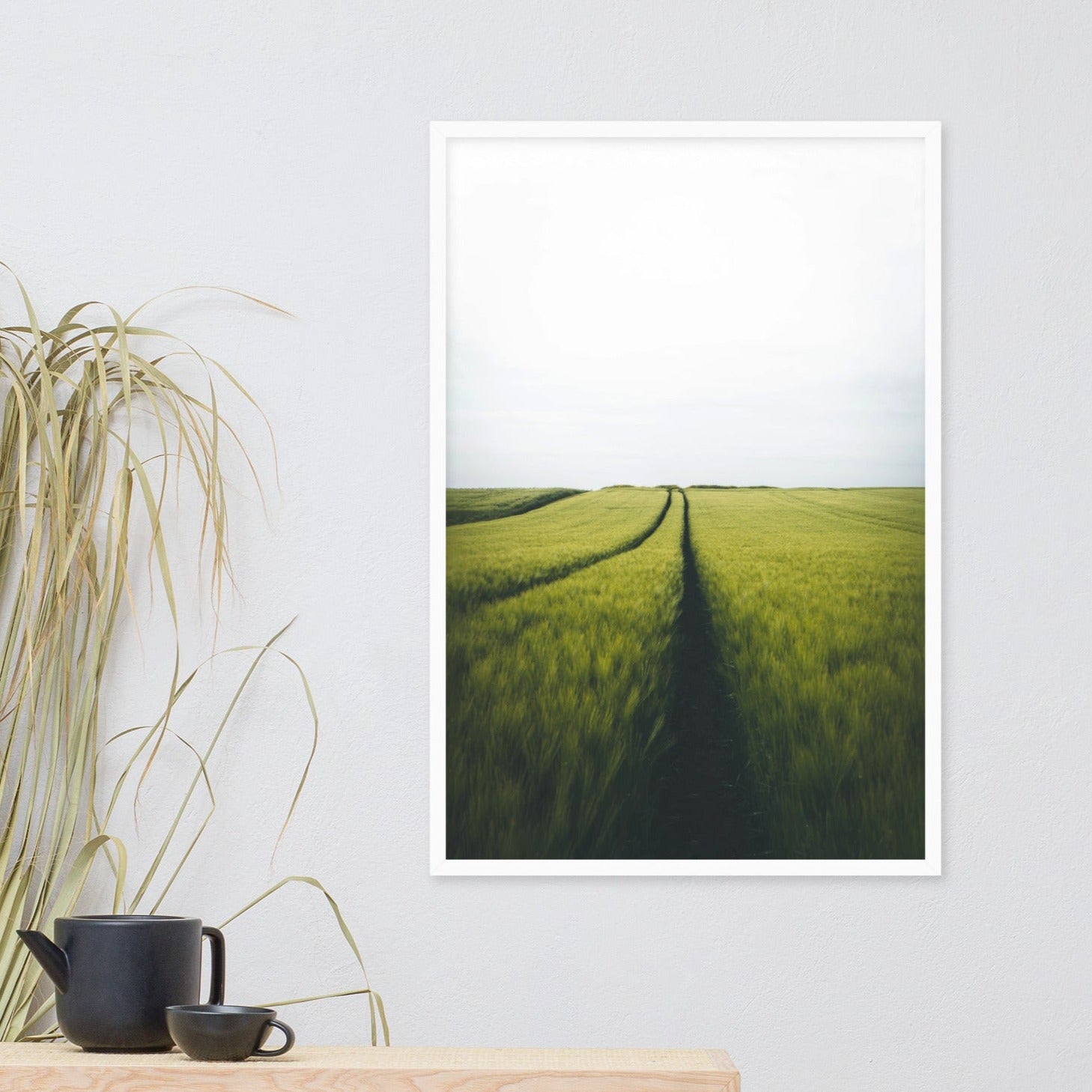 Gerstenfeld Barley Field | Wanddecoratie | Muurdecoratie | Posters | Schilderijen | Canvas Kunst