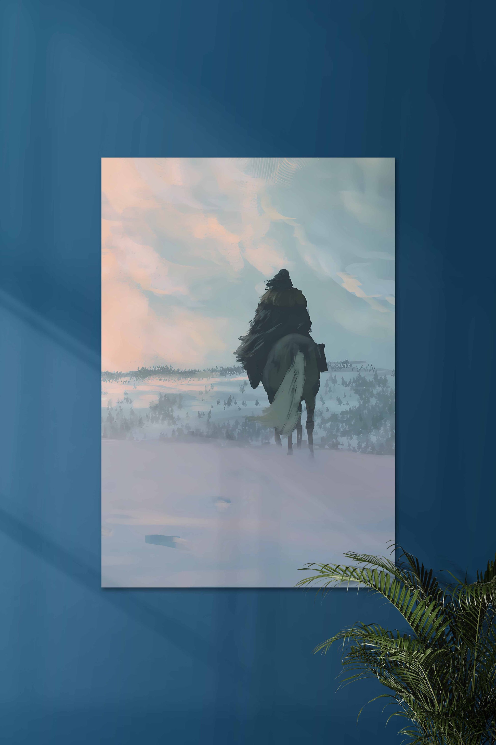 Jon Snow Night's Watch poster | Game of Thrones wanddecoratie | Muurdecoratie serie GOT#05 art