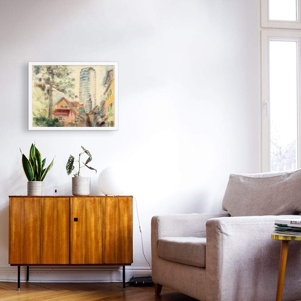 Jena Uniturm | Muurdecoratie | Wanddecoratie Kunst | Posters | Schilderijen | Canvas Kunst