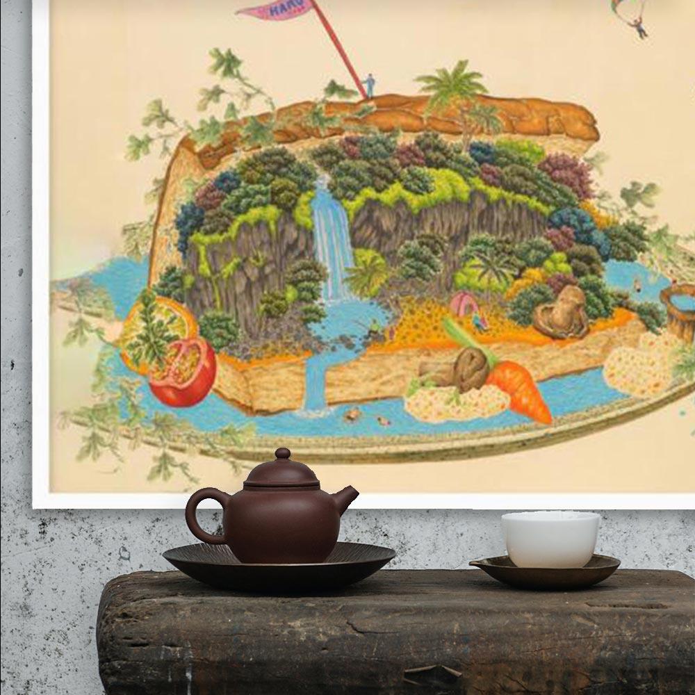 Delicious Landscape 7 poster | Wanddecoratie | Muurdecoratie | Kunst voor Huis | Visuele Kunsten