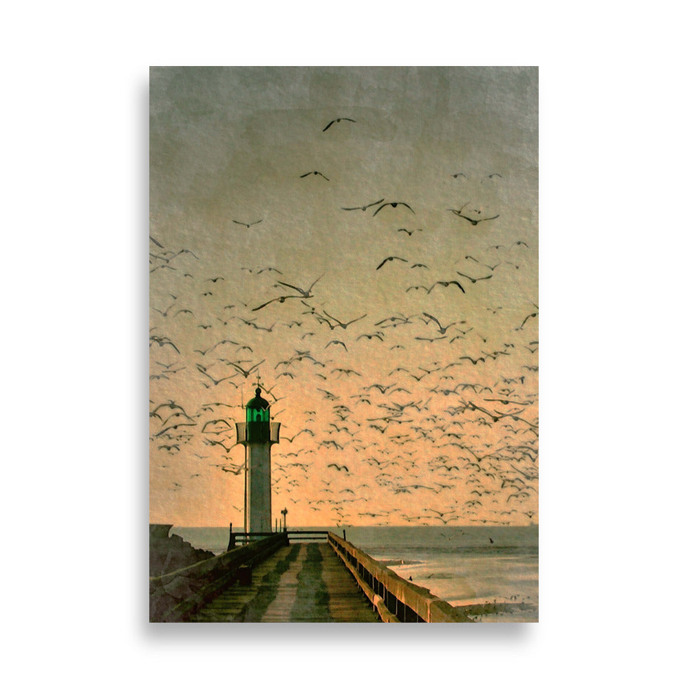 Lighthouse | Muurdecoratie | Wanddecoratie | Posters | Schilderijen | Canvas Kunst