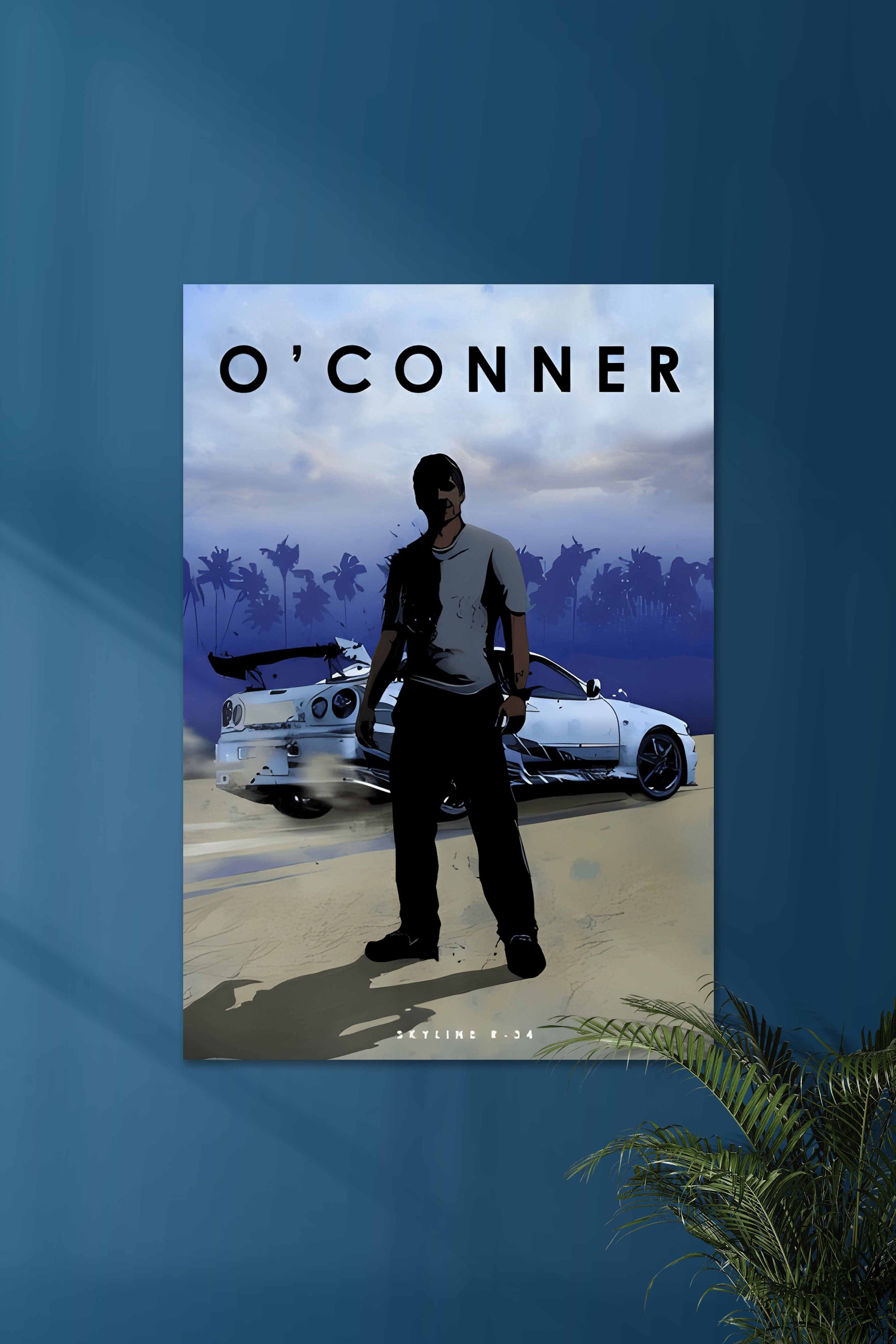 Brian O'Conner | Fast & Furious Set#01 | Muurdecoratie | Wanddecoratie | Posters | Canvas Kunst