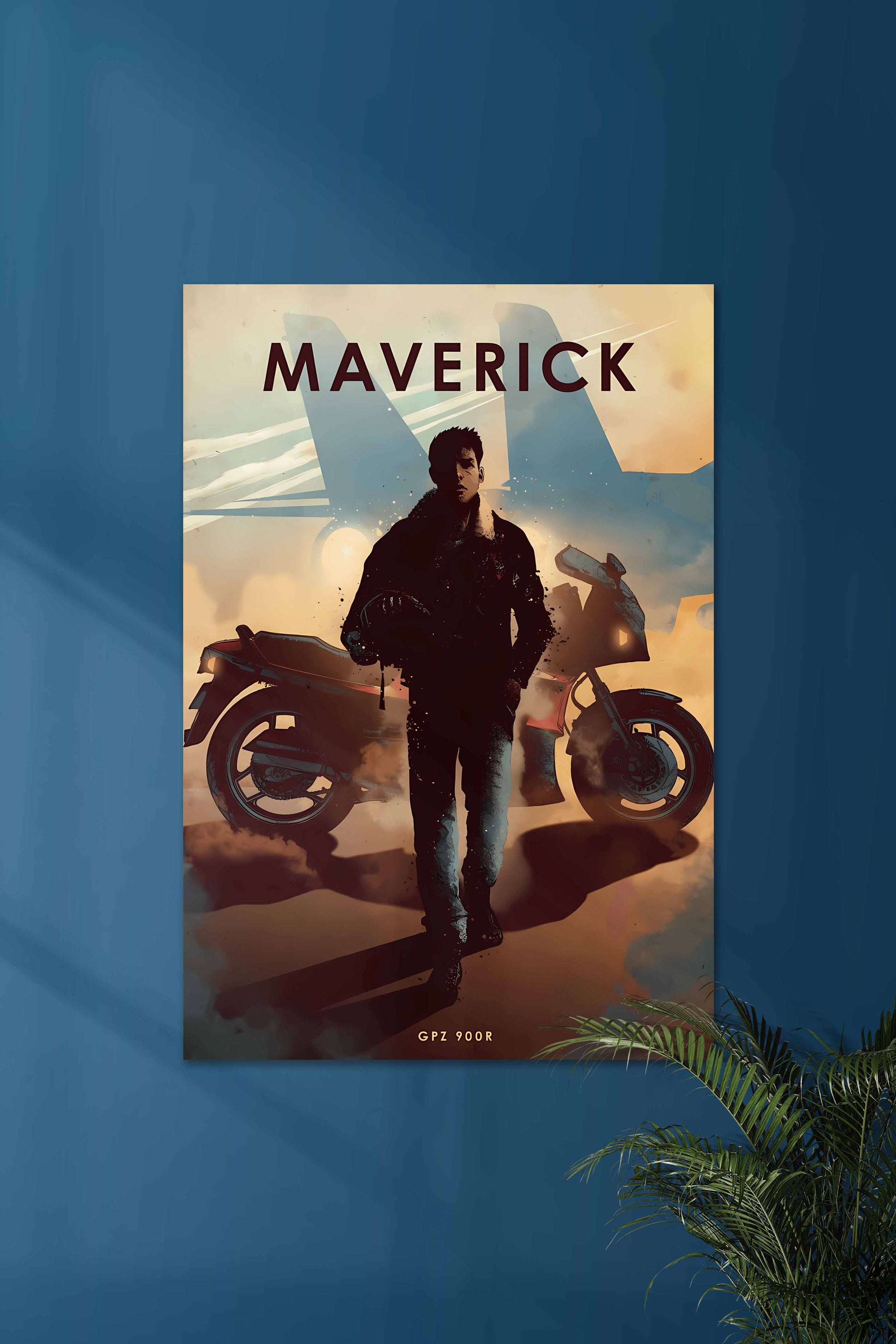 Maverick | GPZ900R | Filmschilderij | Muurdecoratie | Wanddecoratie | Posters | Canvas Kunst