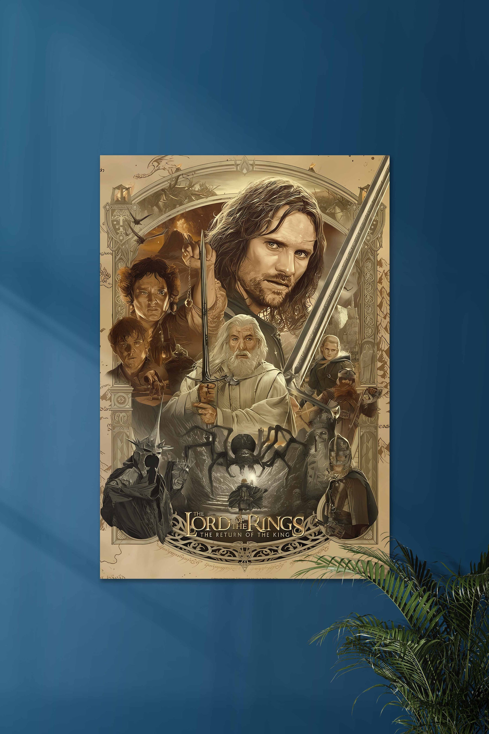 The Return of the King | The Lord of the Rings Set | Muurdecoratie | Wanddecoratie | Posters