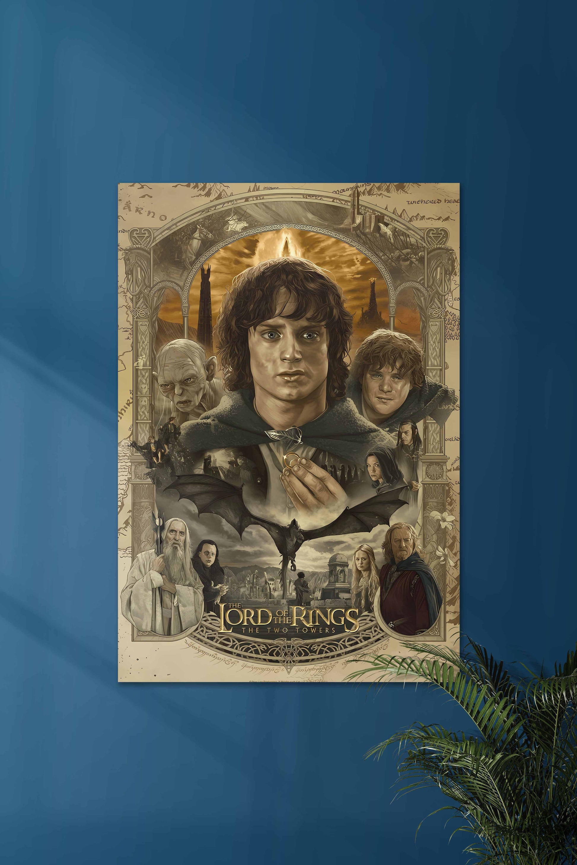 The Two Towers | De Twee Torens | Posters Set | Wanddecoratie The Lord of the Rings | Muurdecoratie Kunst
