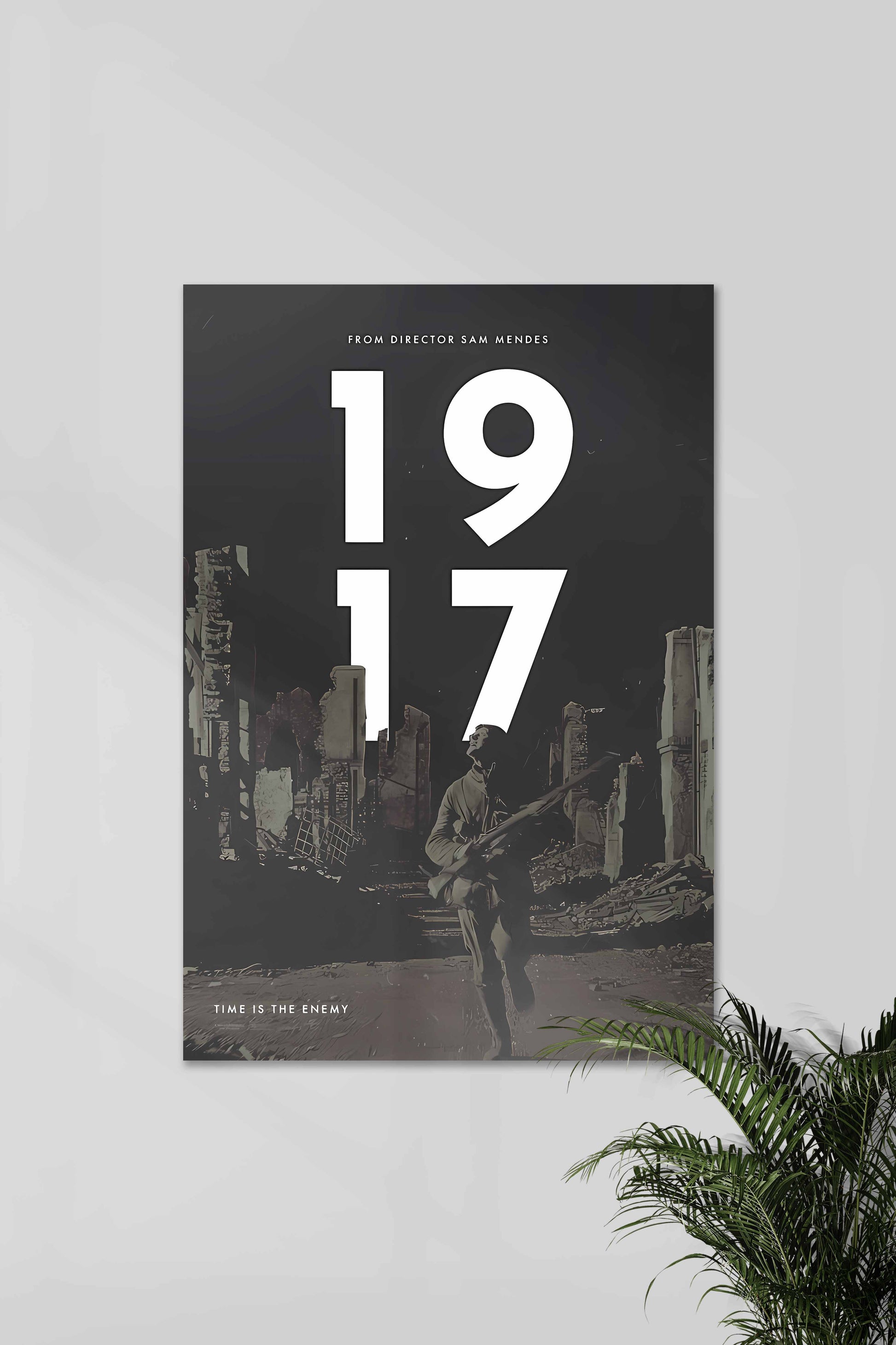 1917 | Time Is The Enemy | Muurdecoratie | Wanddecoratie | Posters | Schilderijen | Canvas Kunst