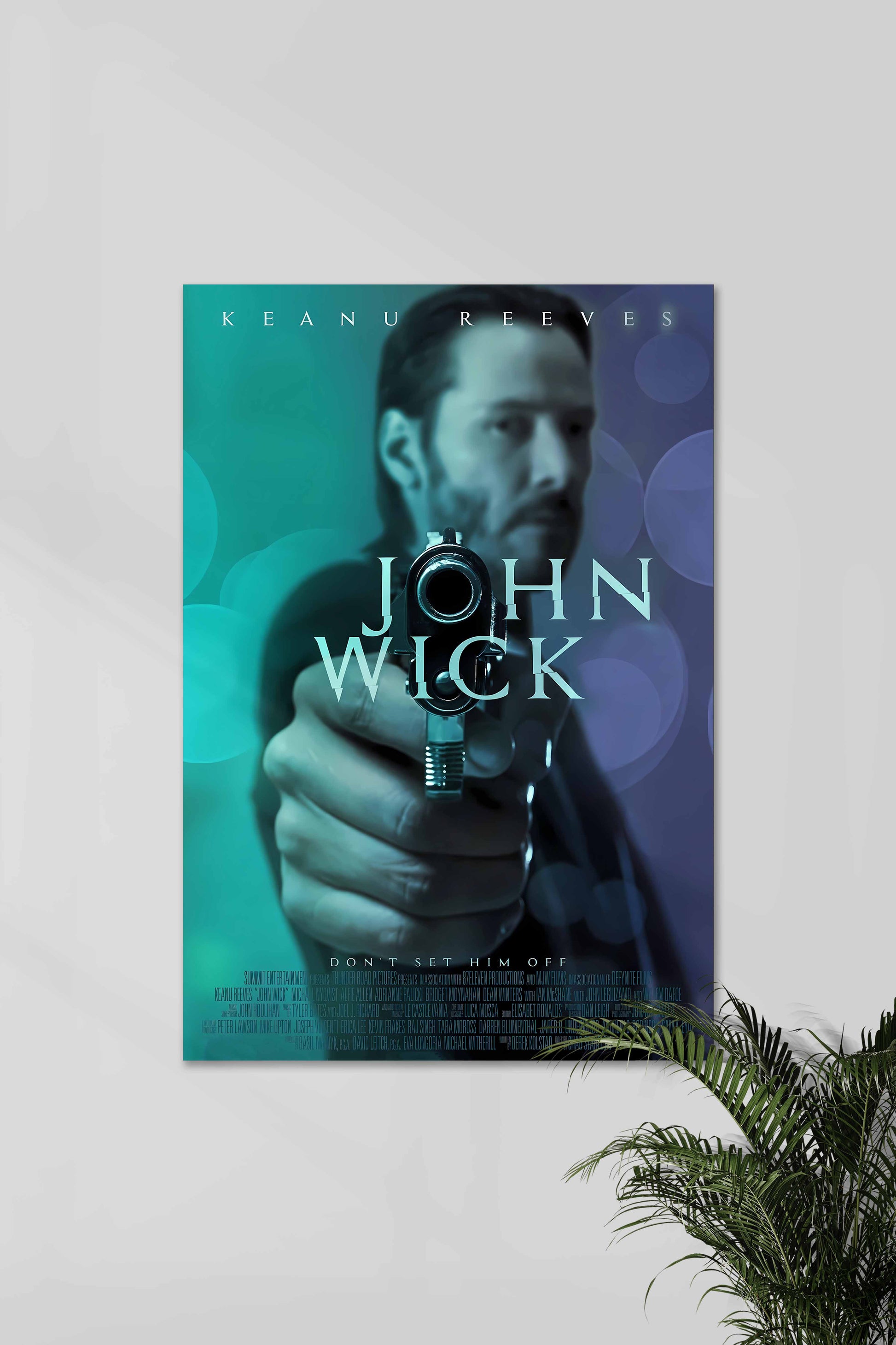 JOHN WICK #02 KEANU REEVES | Muurdecoratie | Wanddecoratie | Movie Poster | Posters & Visuele Kunst