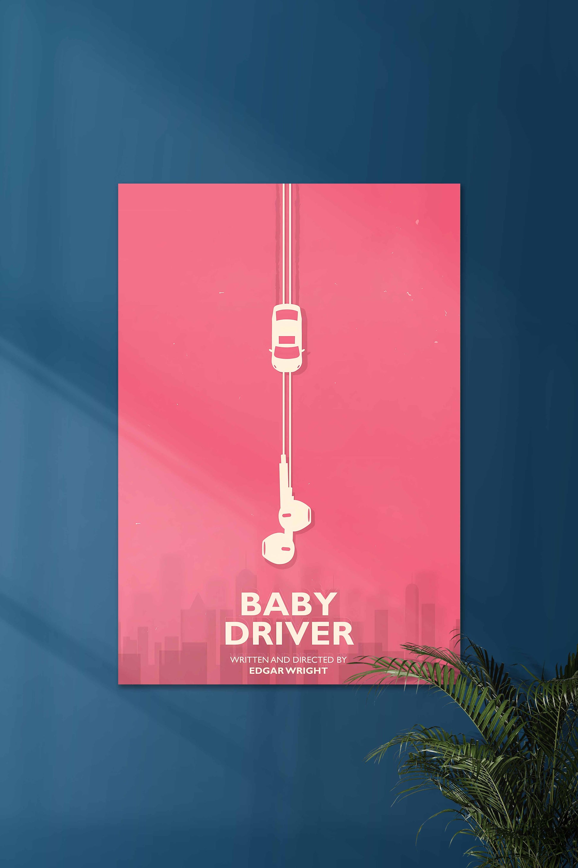 BABY DRIVER  | Edgar Wright Muurdecoratie | Film Poster | Wanddecoratie Visuele Kunst