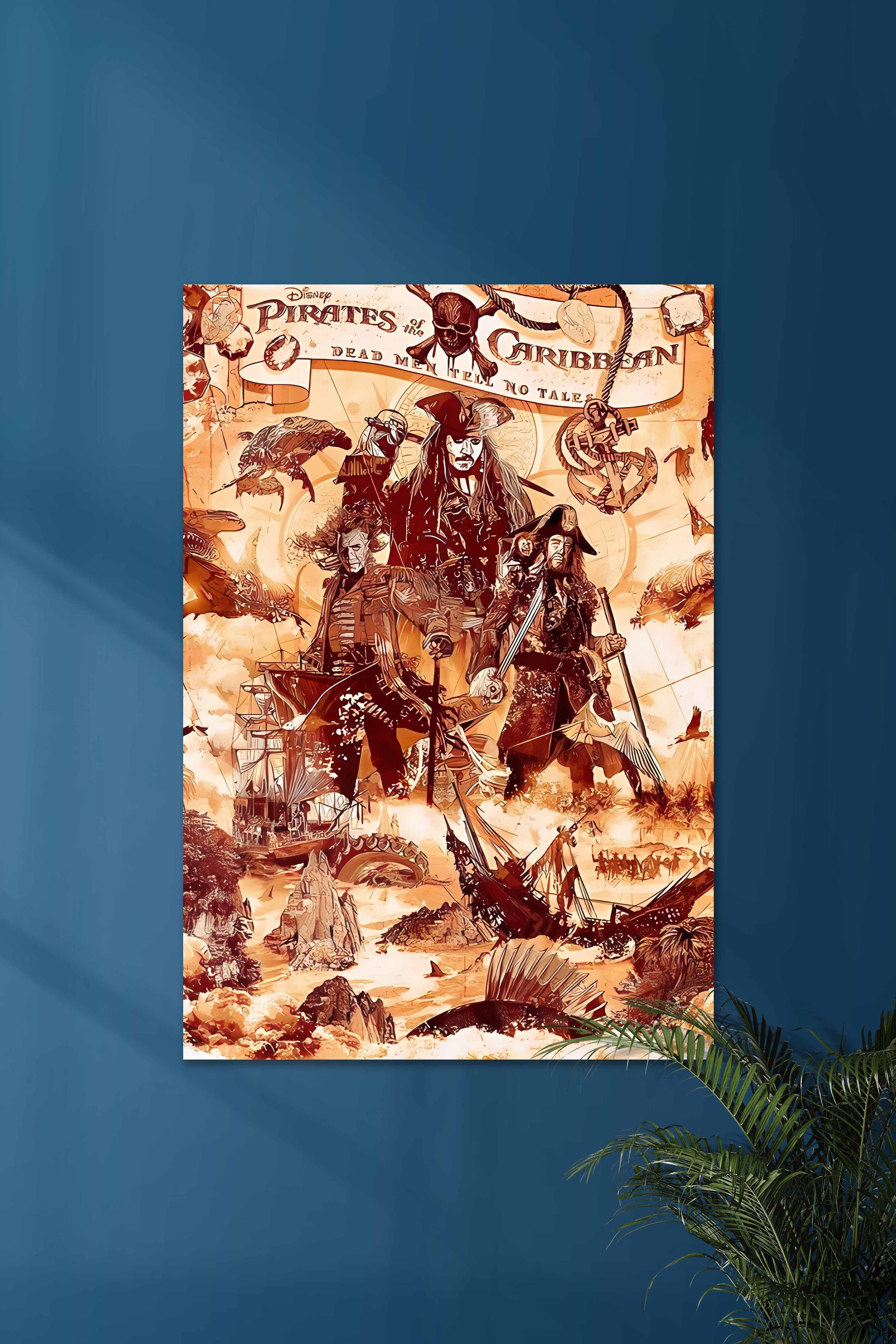 DEAD MEN TELL NO TALES #02 | Pirates Of The Caribbean | Filmposters | Muurdecoratie Wanddecoratie