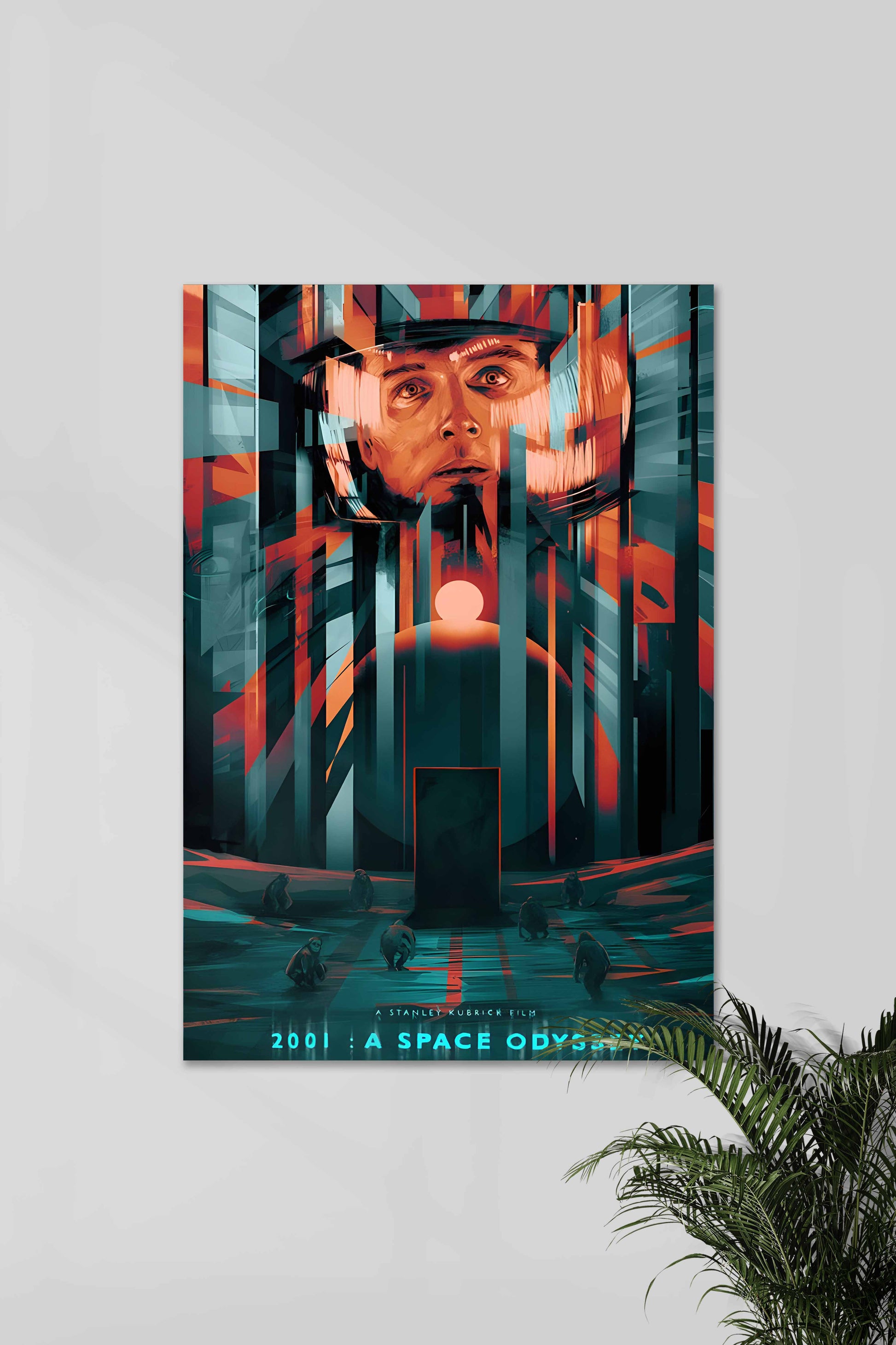 2001 A Space Odyssey #01 | Stanley Kubrick poster | Muurdecoratie | Film wanddecoratie | Posters