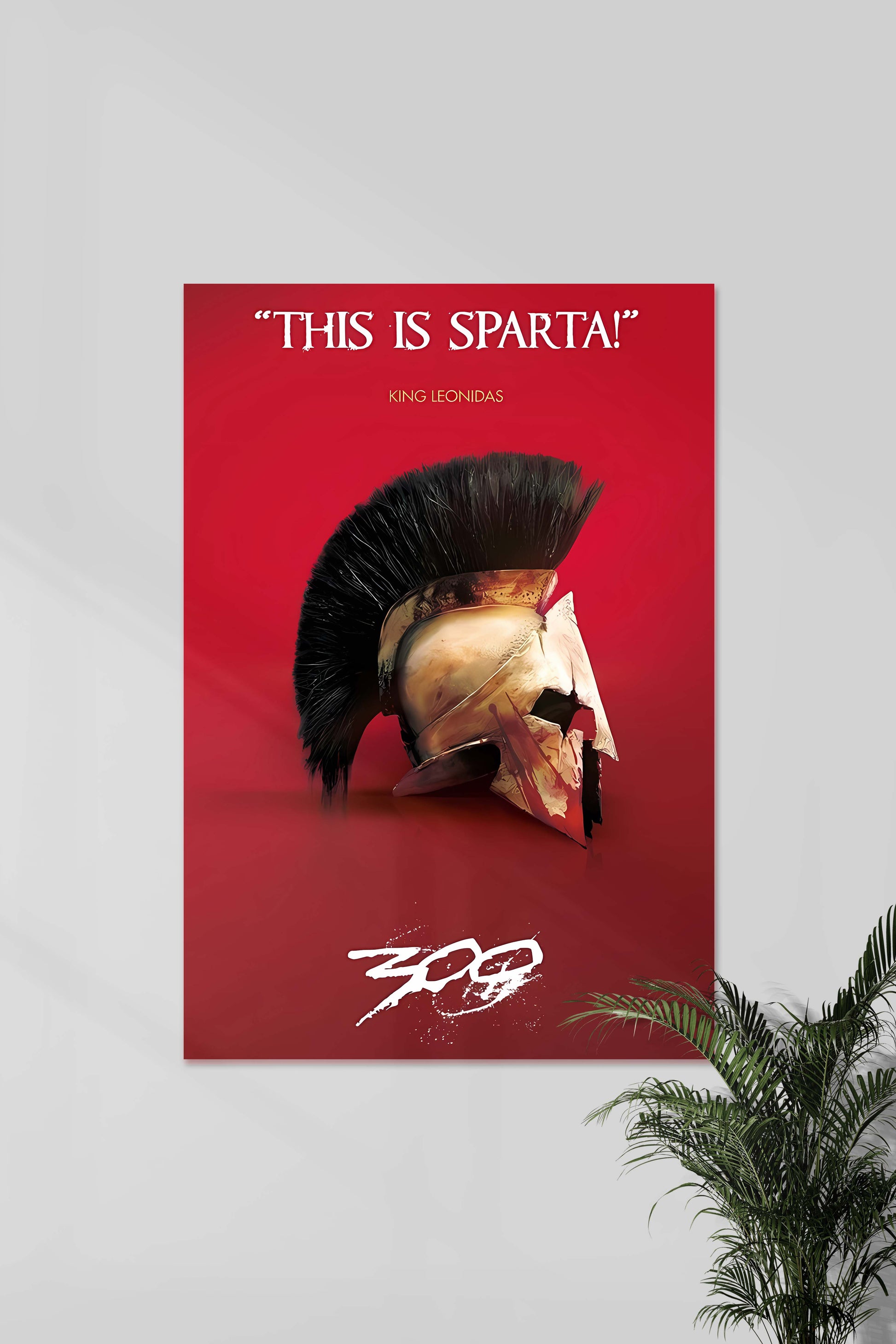 This is Sparta | Zack Snyder | Muurdecoratie | Kunst Poster voor Woonkamer | Film Wanddecoratie