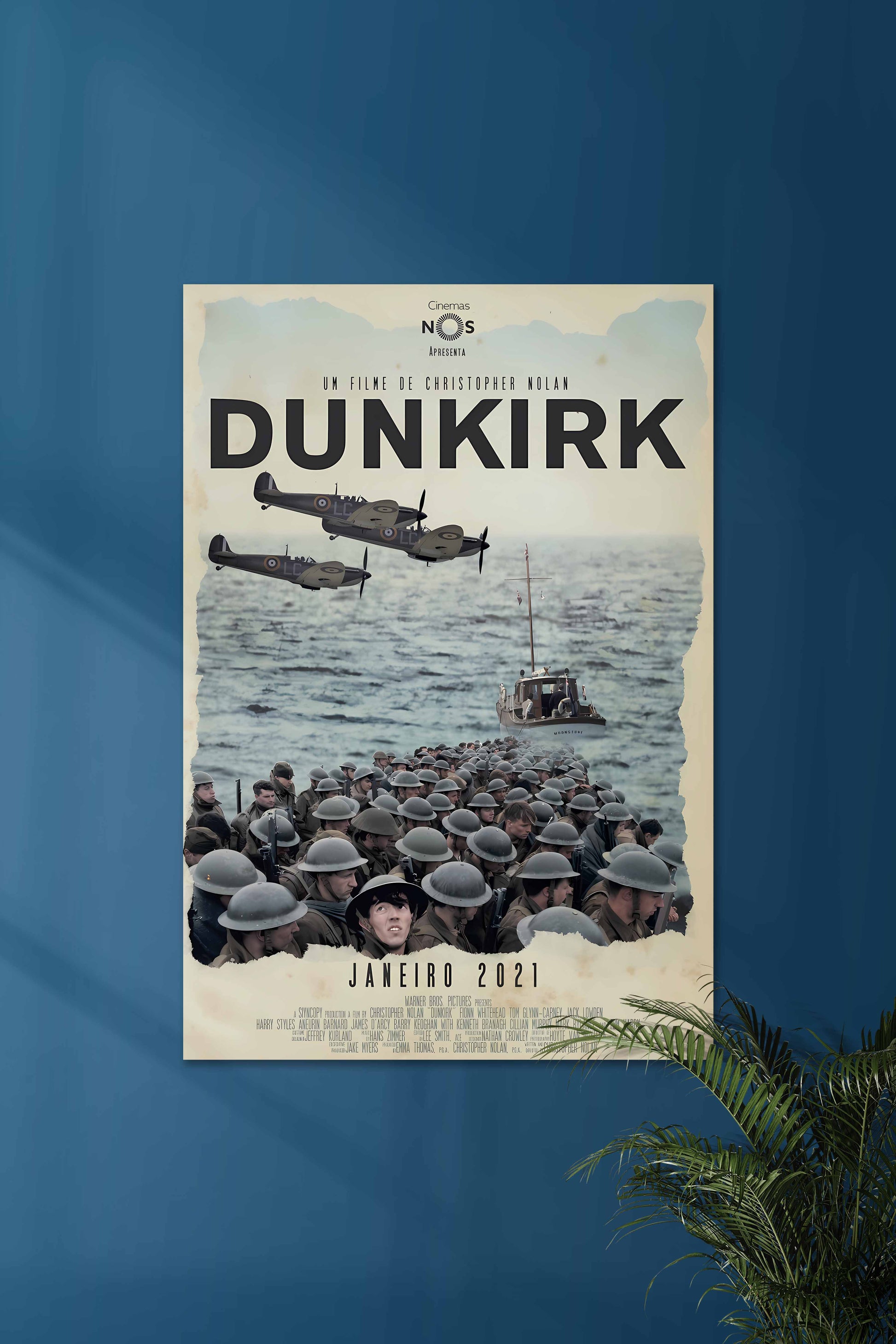 DUNKIRK #02 | Christopher Nolan Movies | Muurdecoratie | Wanddecoratie | Posters | Schilderijen