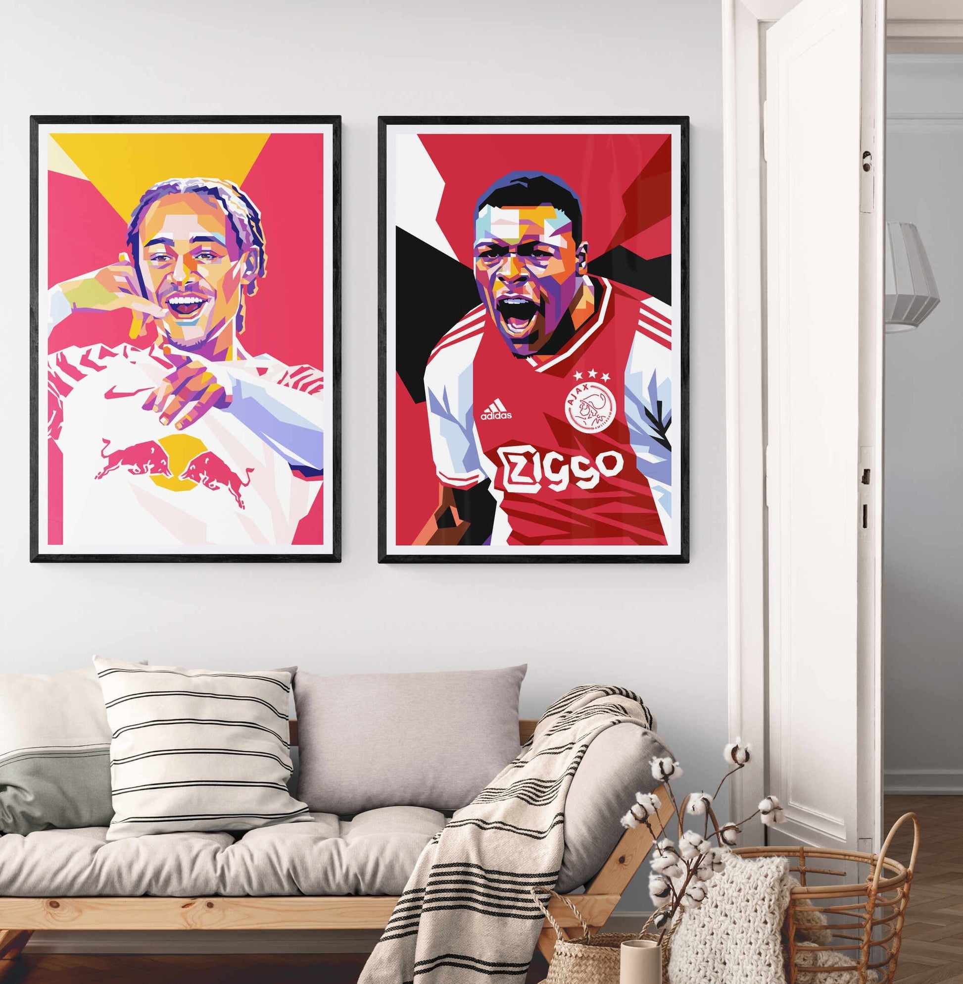 Brian Brobbey | Posters | Muurdecoratie | Wanddecoratie | Sportkunst | Visuele kunst | Ideale muurdecoratie voor thuis