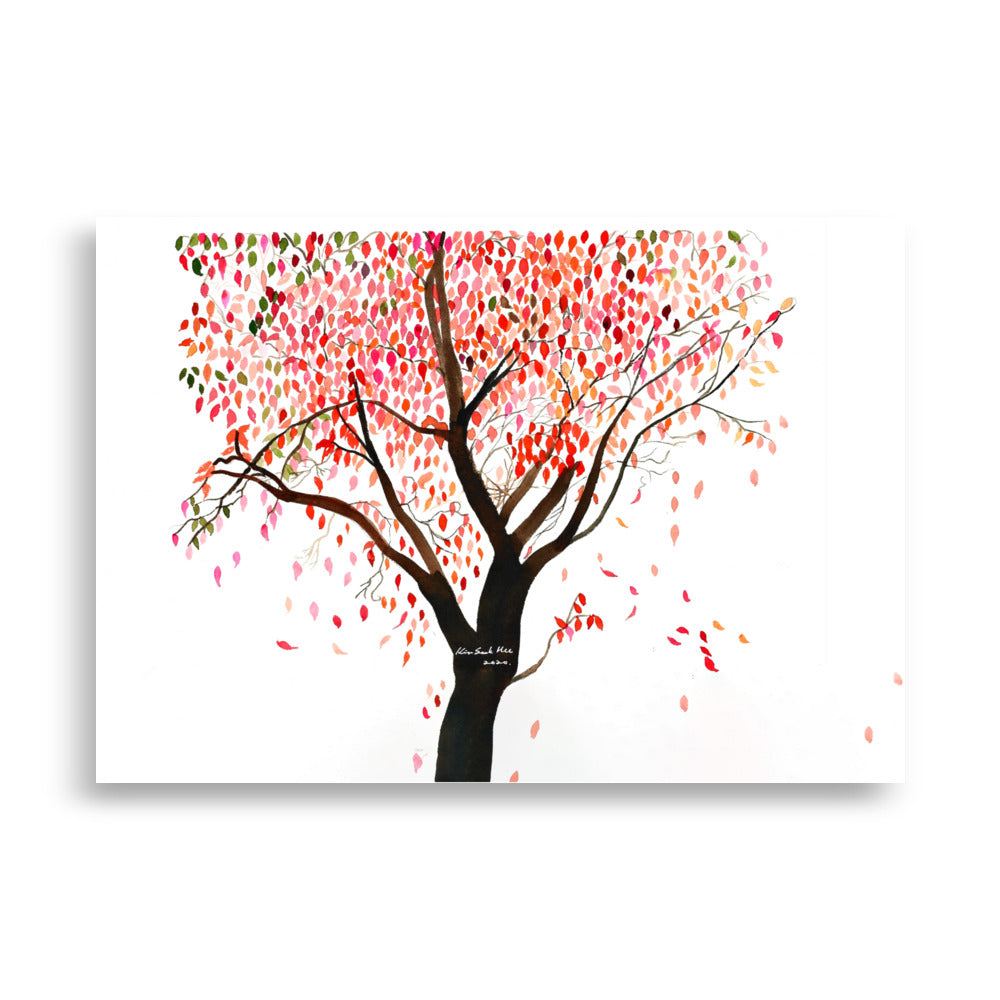 Falling Leaves, Gravity | Wanddecoratie | Poster | Muurdecoratie voor huis en tuin | Posters & Kunst