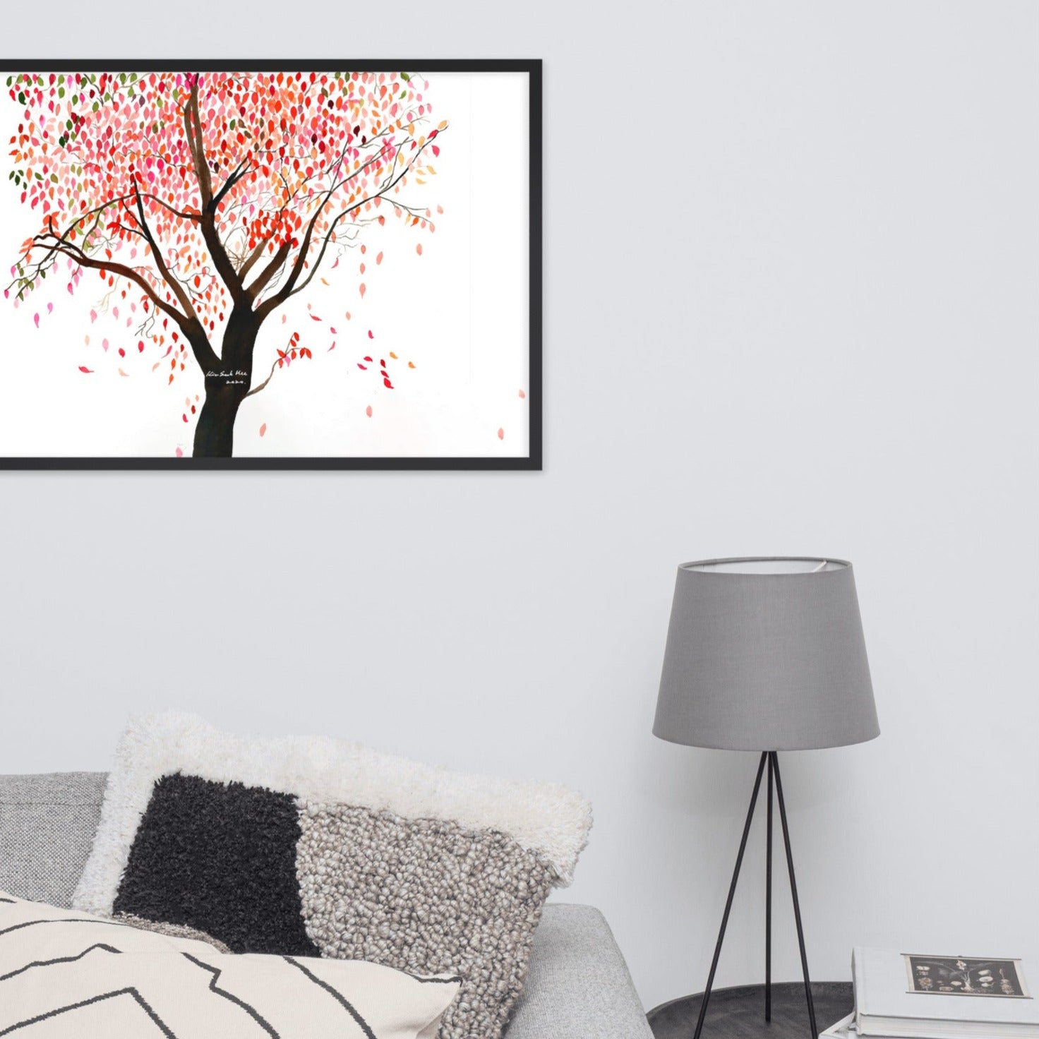 Falling Leaves, Gravity | Wanddecoratie | Poster | Muurdecoratie voor huis en tuin | Posters & Kunst