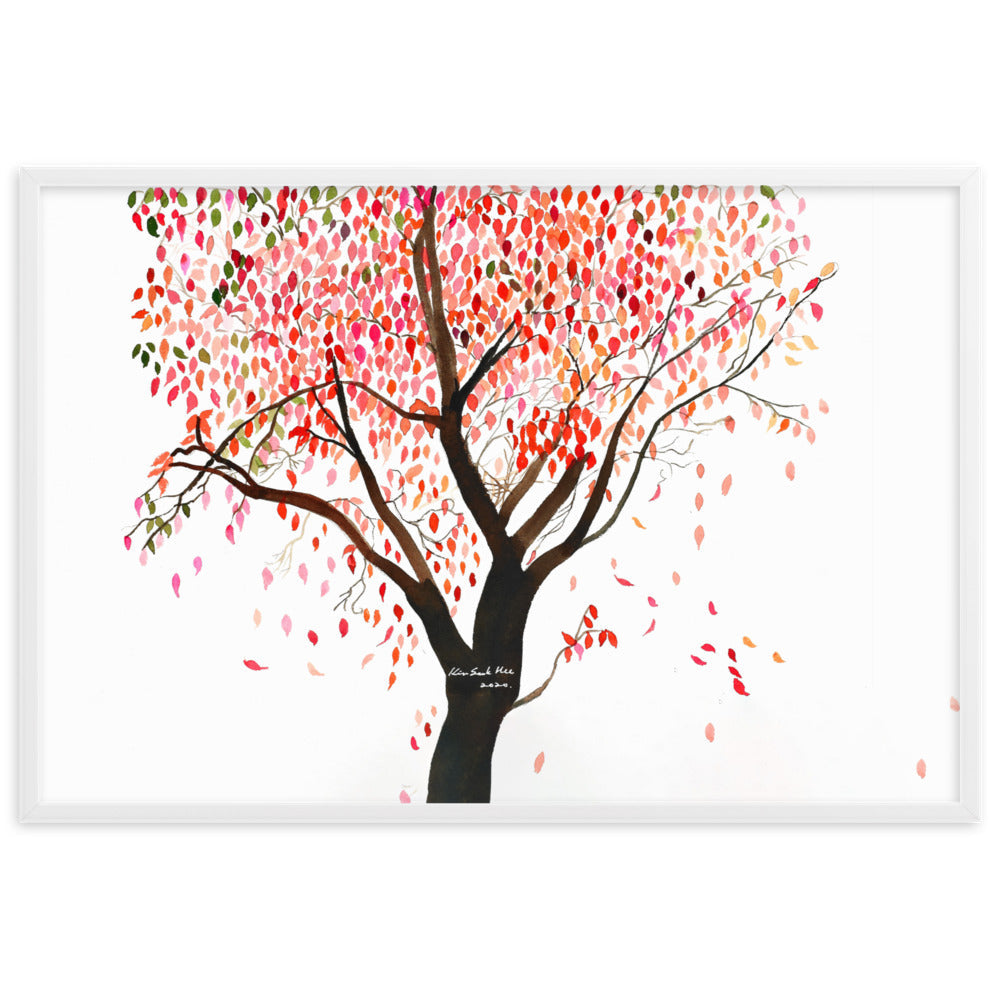 Falling Leaves, Gravity | Wanddecoratie | Poster | Muurdecoratie voor huis en tuin | Posters & Kunst