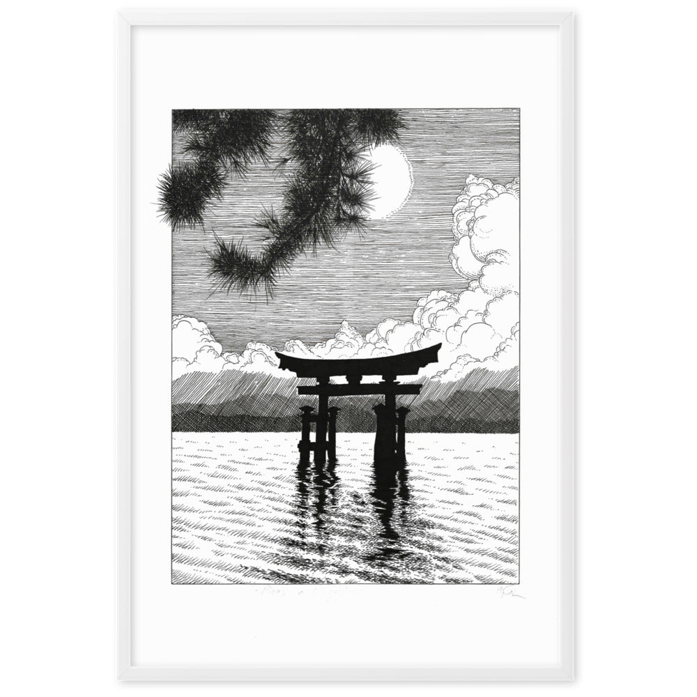 Miyajima Poster | Wanddecoratie | Muurdecoratie Huis en Tuin | Kunst Posters en Prenten