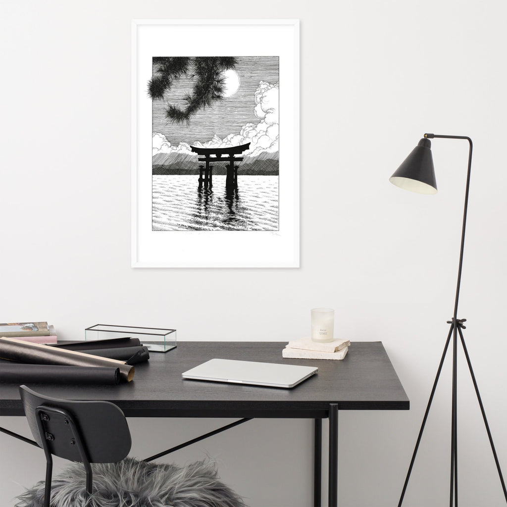 Miyajima Poster | Wanddecoratie | Muurdecoratie Huis en Tuin | Kunst Posters en Prenten