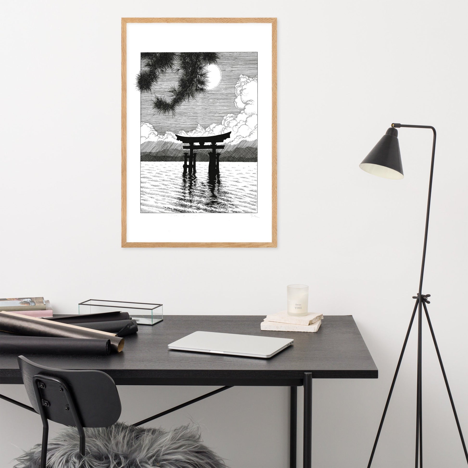 Miyajima Poster | Wanddecoratie | Muurdecoratie Huis en Tuin | Kunst Posters en Prenten