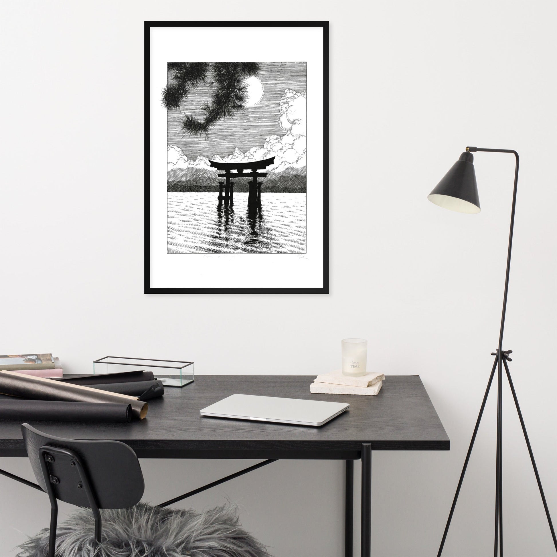 Miyajima Poster | Wanddecoratie | Muurdecoratie Huis en Tuin | Kunst Posters en Prenten