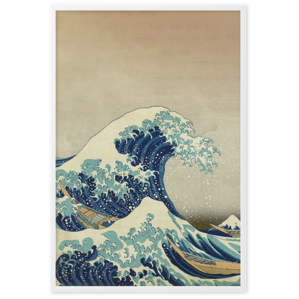 De grote golf van Kanagawa | Hokusai | Iconische Japanse Muurdecoratie | Wanddecoratie Poster Prent