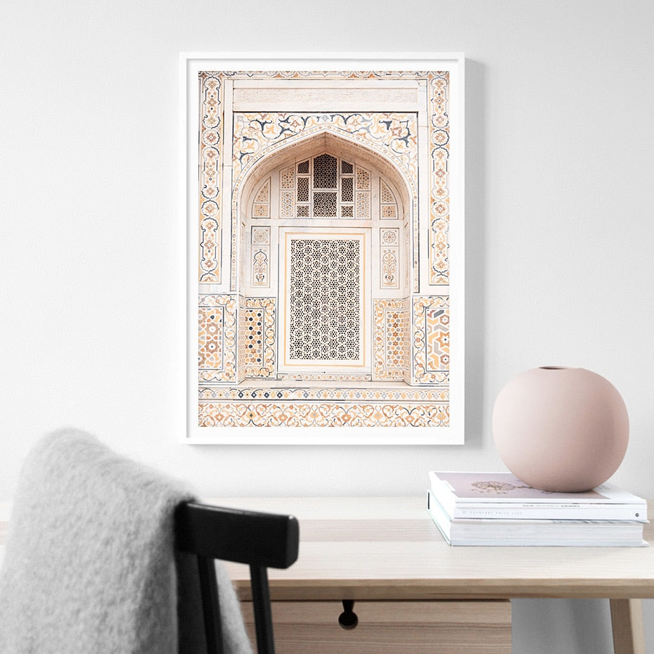 Desert Landscape Poster | Sunset Muurdecoratie | Natuur Wanddecoratie | Fotokunst | Woondecoratie