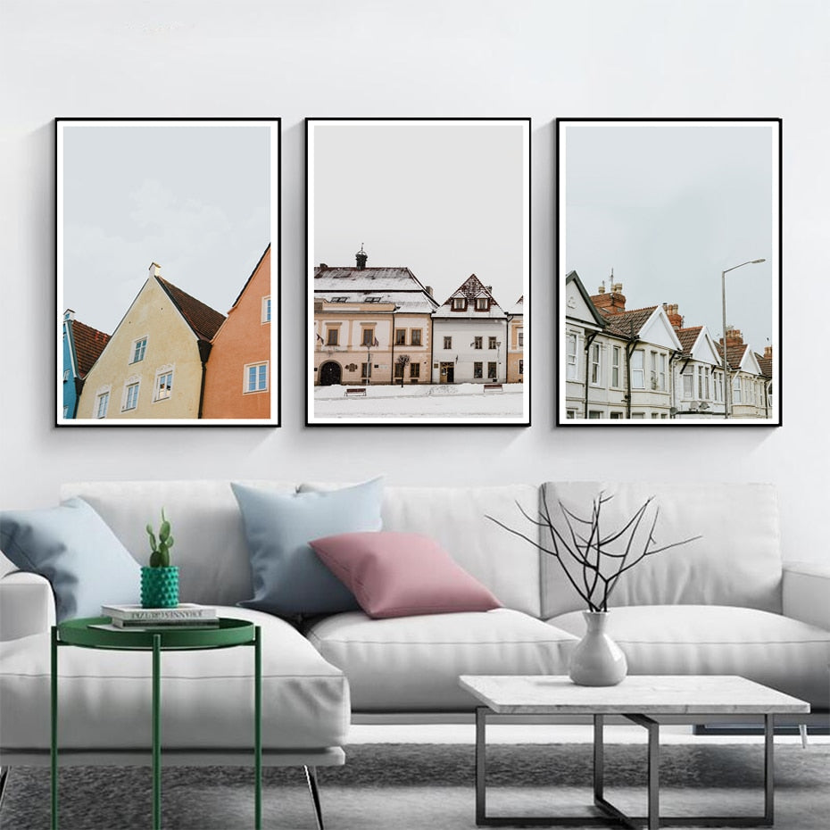 Abode Poster | Muurdecoratie | Wanddecoratie | Modern Design | Hoge Kwaliteit Print | Woonkamer of Kantoor