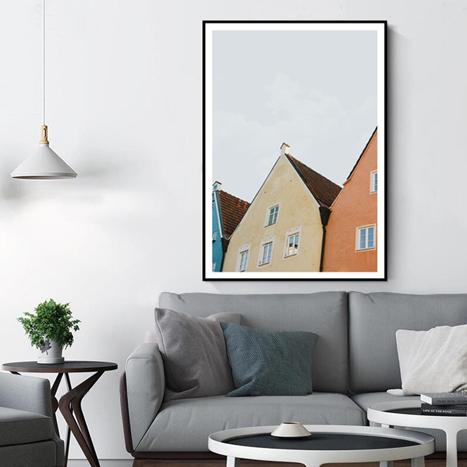 Abode Poster | Muurdecoratie | Wanddecoratie | Modern Design | Hoge Kwaliteit Print | Woonkamer of Kantoor