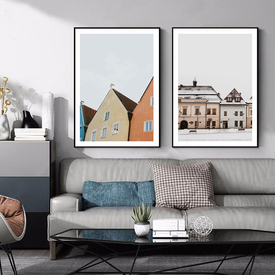 Abode Poster | Muurdecoratie | Wanddecoratie | Modern Design | Hoge Kwaliteit Print | Woonkamer of Kantoor