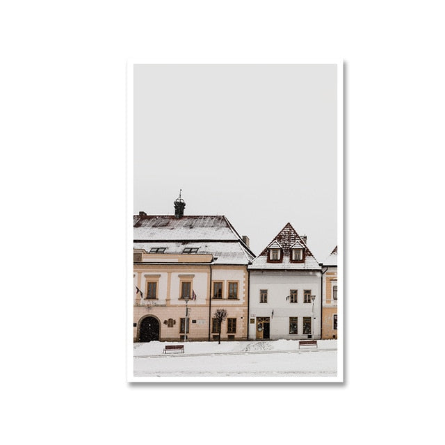 Abode Poster | Muurdecoratie | Wanddecoratie | Modern Design | Hoge Kwaliteit Print | Woonkamer of Kantoor