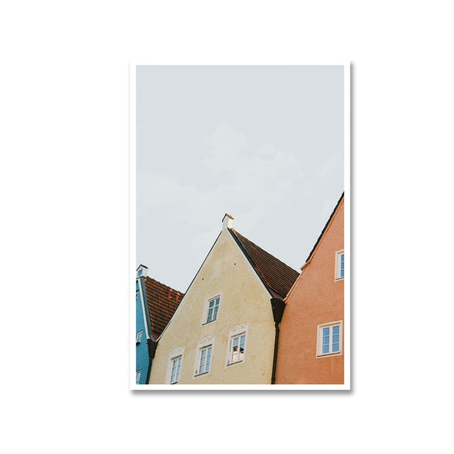 Abode Poster | Muurdecoratie | Wanddecoratie | Modern Design | Hoge Kwaliteit Print | Woonkamer of Kantoor