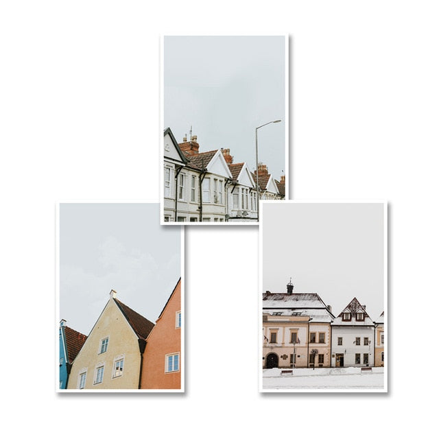 Abode Poster | Muurdecoratie | Wanddecoratie | Modern Design | Hoge Kwaliteit Print | Woonkamer of Kantoor