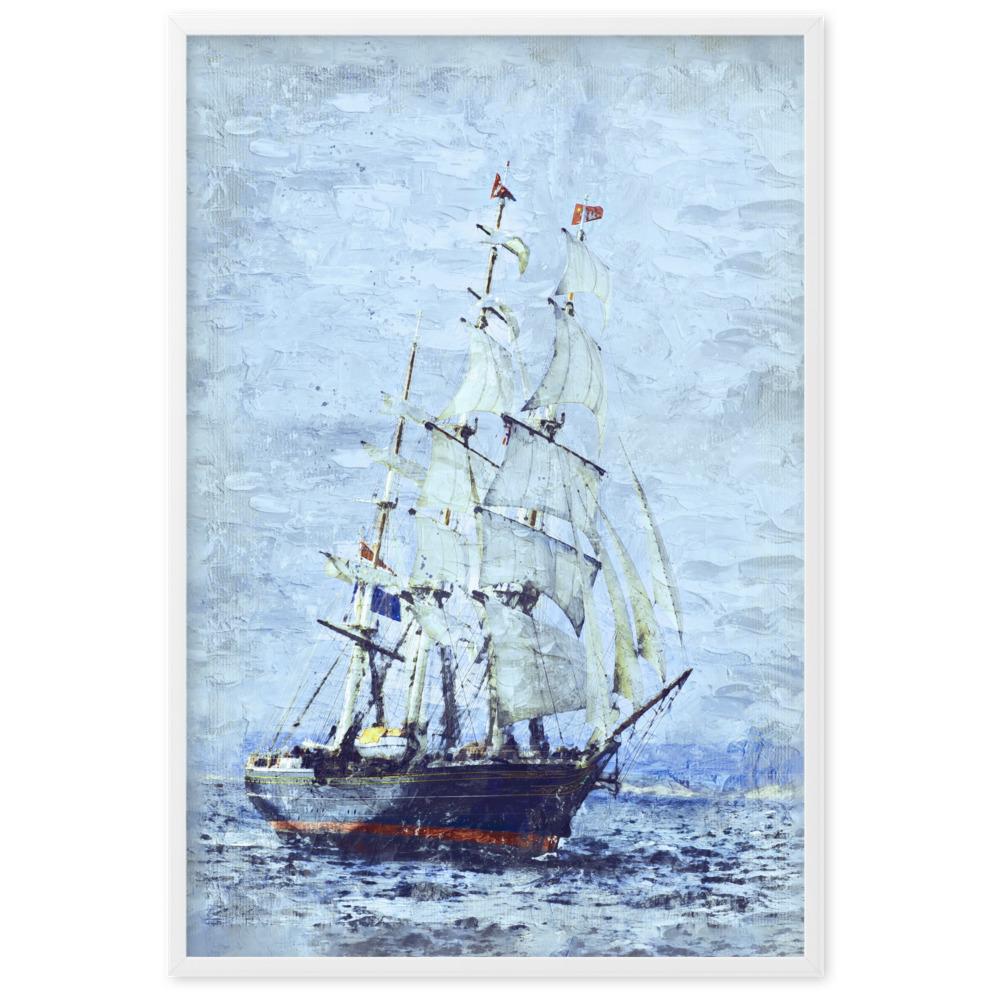 Ships of the North | Muurdecoratie Poster | Wanddecoratie | Maritieme Kunst | Posters en Schilderijen
