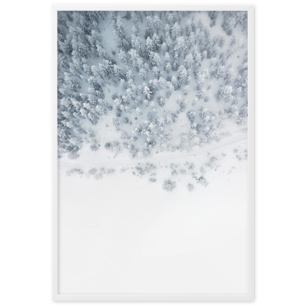 Winter Editions | Forest Entry Posters | Muurdecoratie voor thuis | Natuur Scène Wanddecoratie Kunst