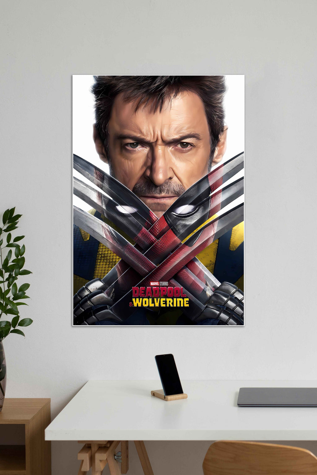 Wolverine x Hugh Jackman | Deadpool 3 | MCU | Film Posters | Muurdecoratie | Wanddecoratie