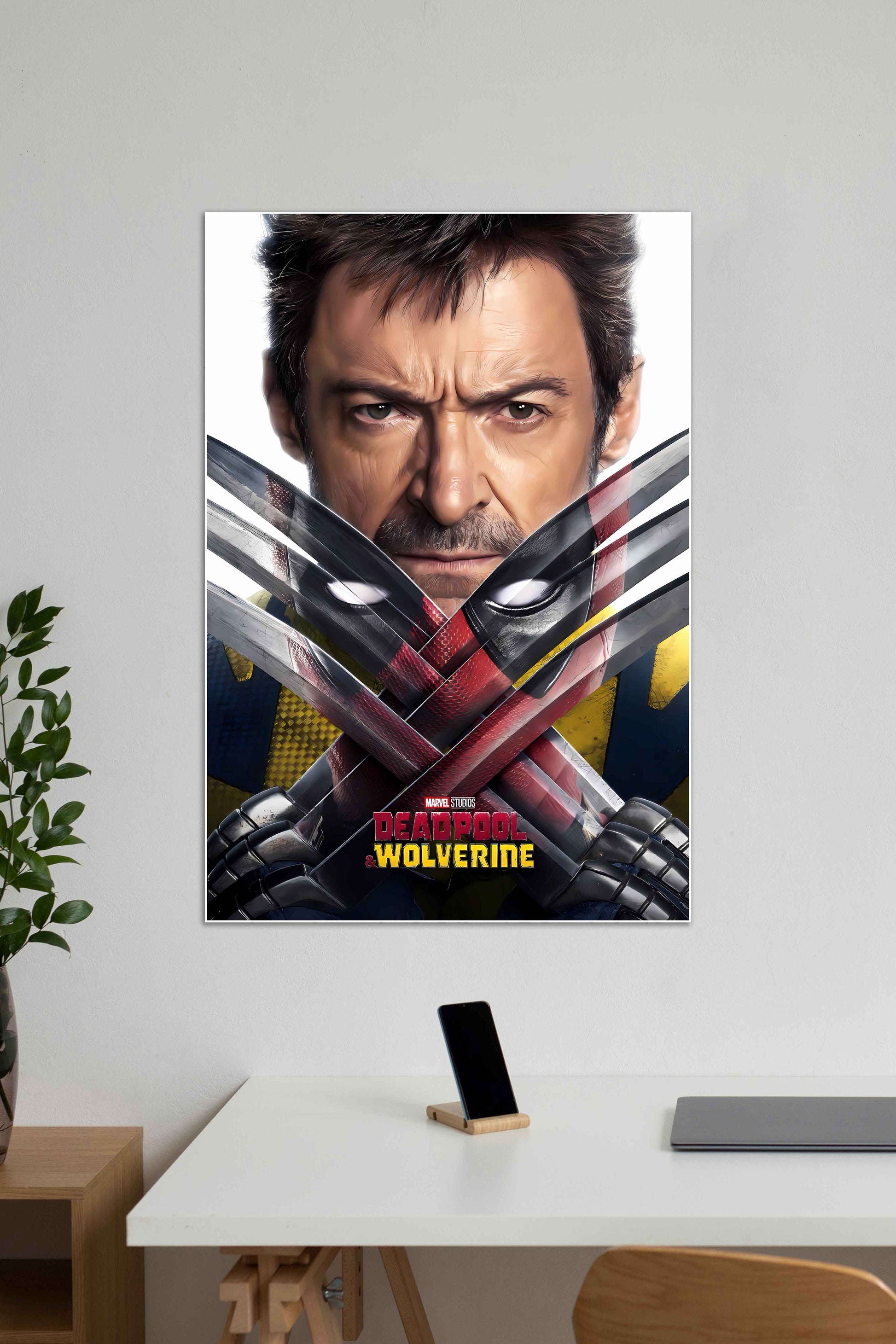 Wolverine x Hugh Jackman | Deadpool 3 | MCU | Film Posters | Muurdecoratie | Wanddecoratie