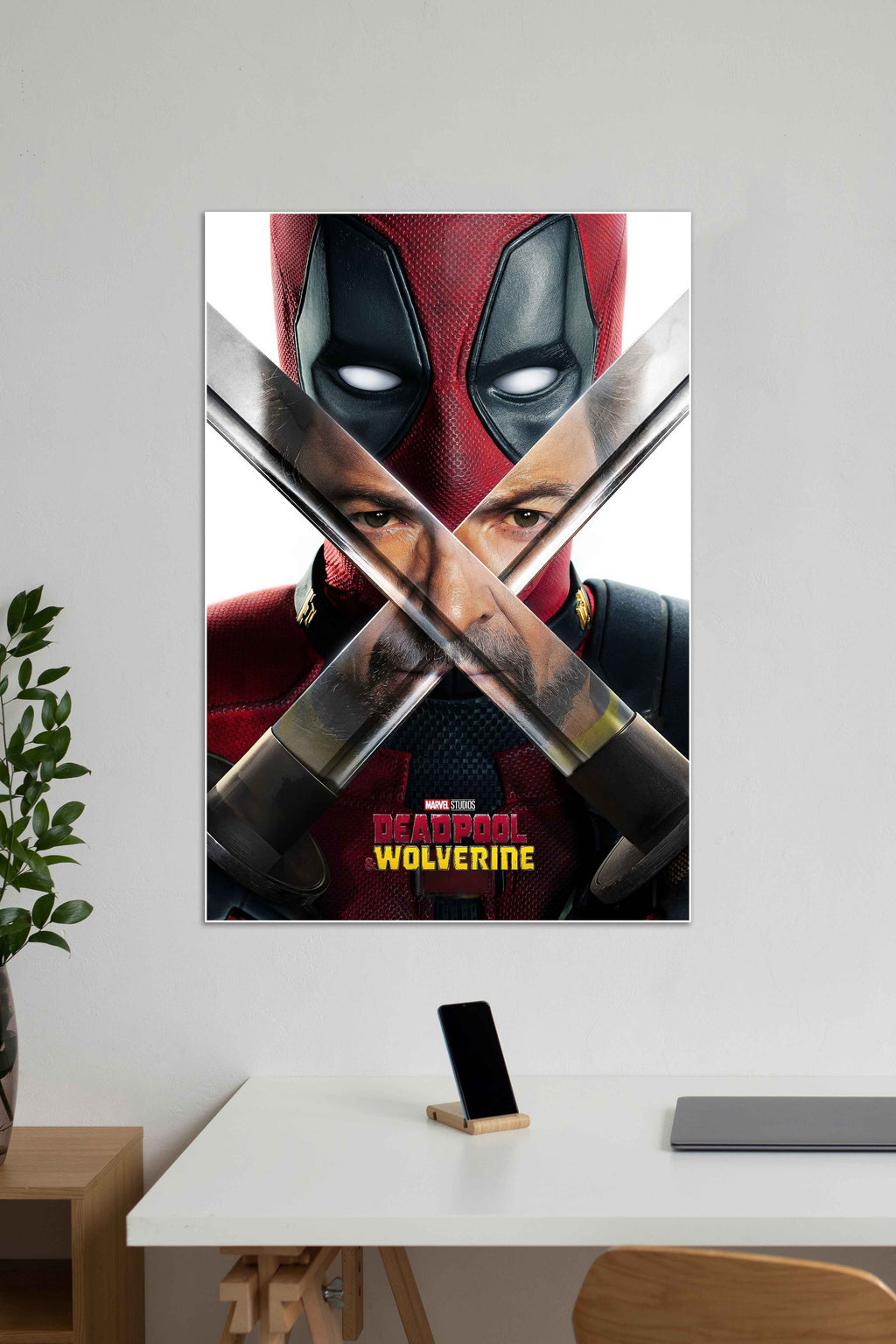 Deadpool x Ryan Reynolds | Deadpool 3 | MCU | Muurdecoratie | Wanddecoratie | Posters | Schilderijen